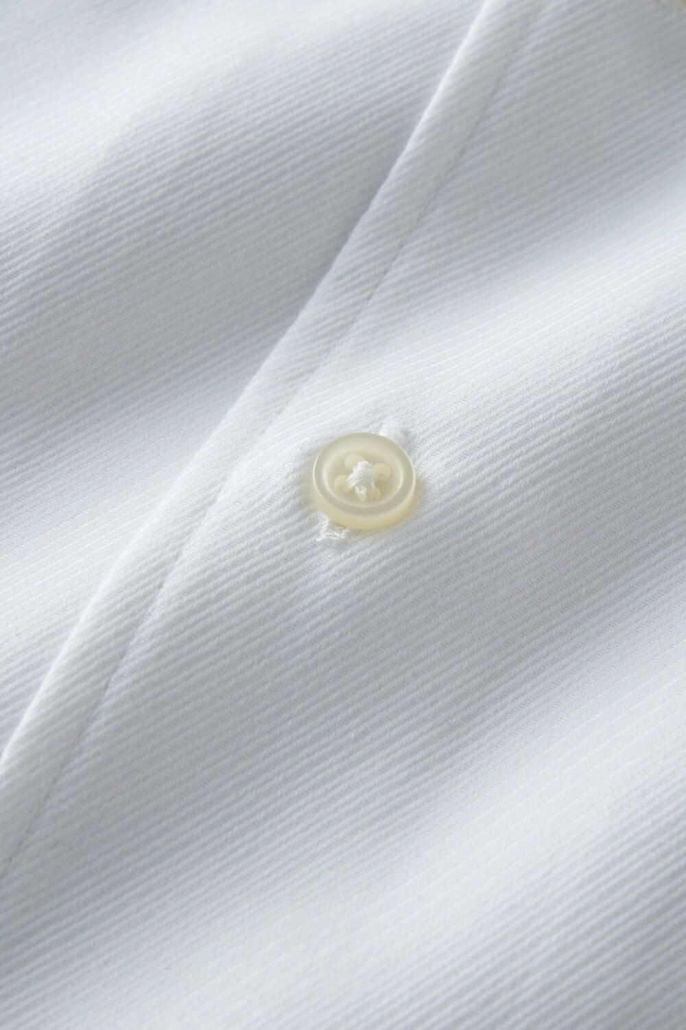 ワイシャツ 8051-C01D-WHITE-生地