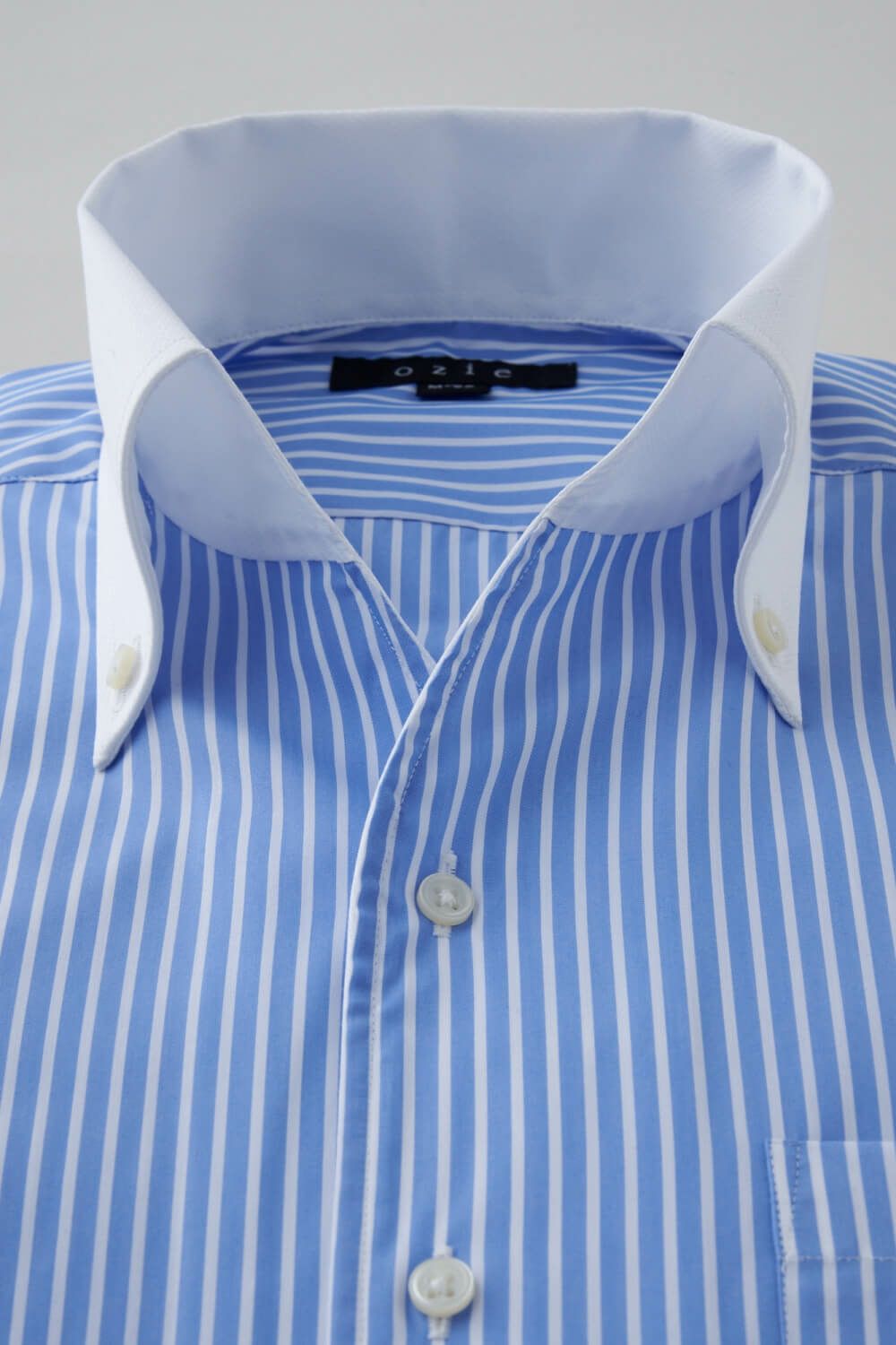 ワイシャツ 8044CL-C01B-BLUE-衿1