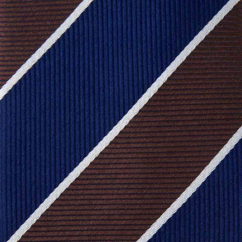 ネクタイ NJ-C01-01-BROWN-生地