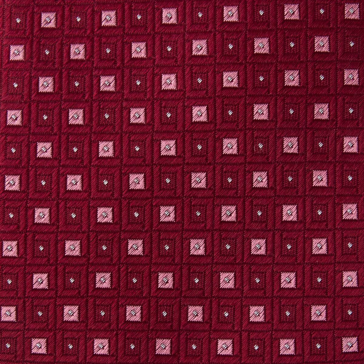 ネクタイ NJ-C01-07-WINERED-生地