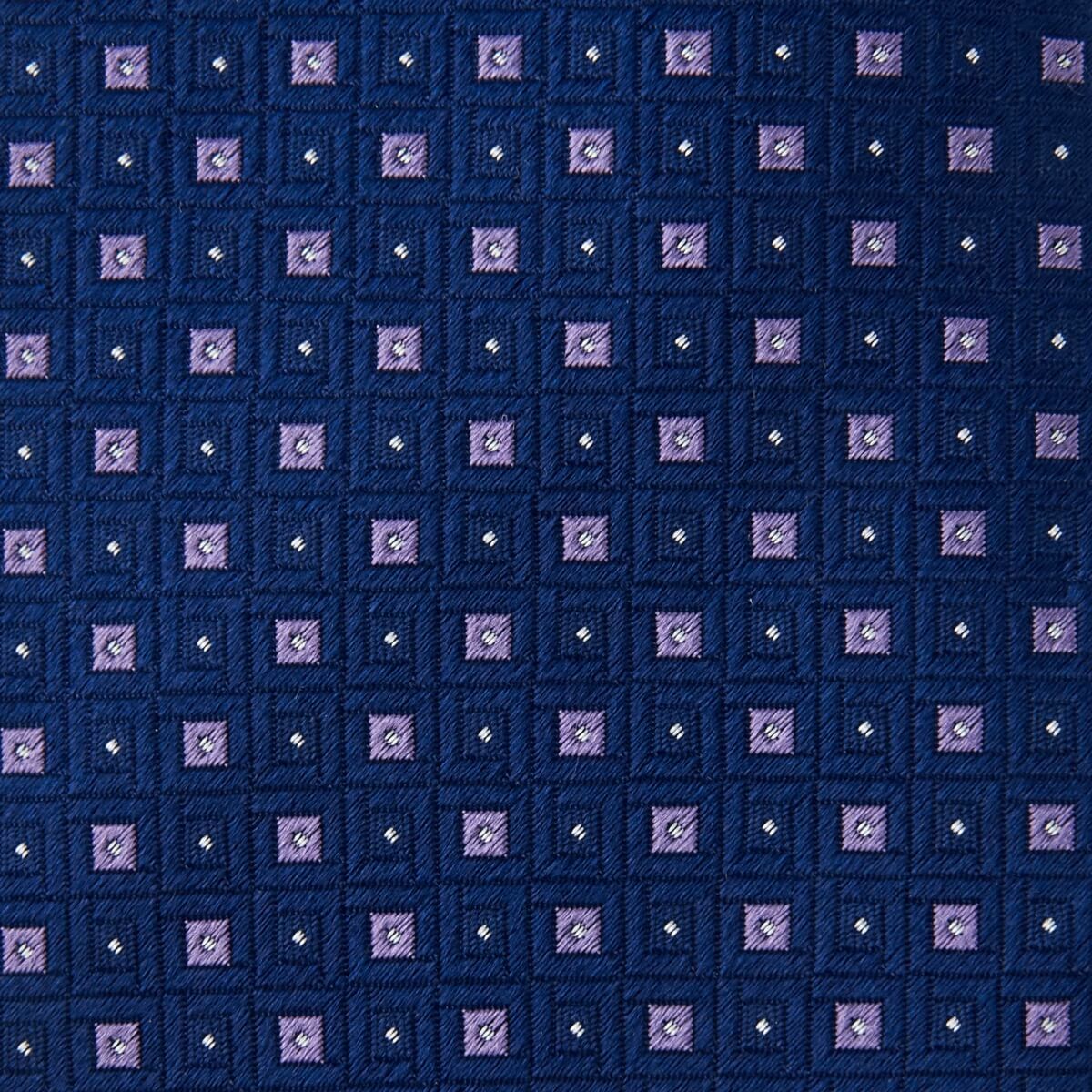 ネクタイ NJ-C01-08-NAVYBLUE-生地