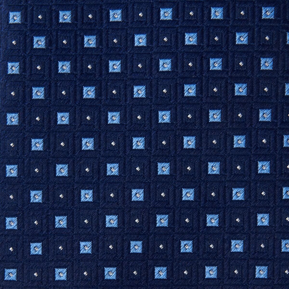 ネクタイ NJ-C01-09-NAVYBLUE-生地