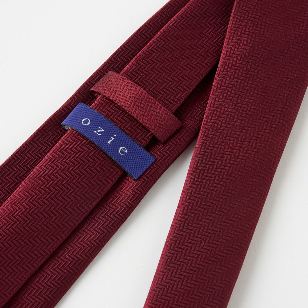 ネクタイ NJ-C01-20-WINERED-裏
