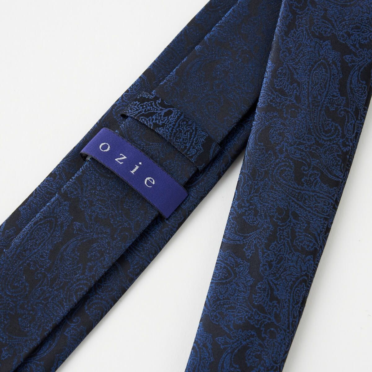 ネクタイ NN-C-023-BLUE-裏