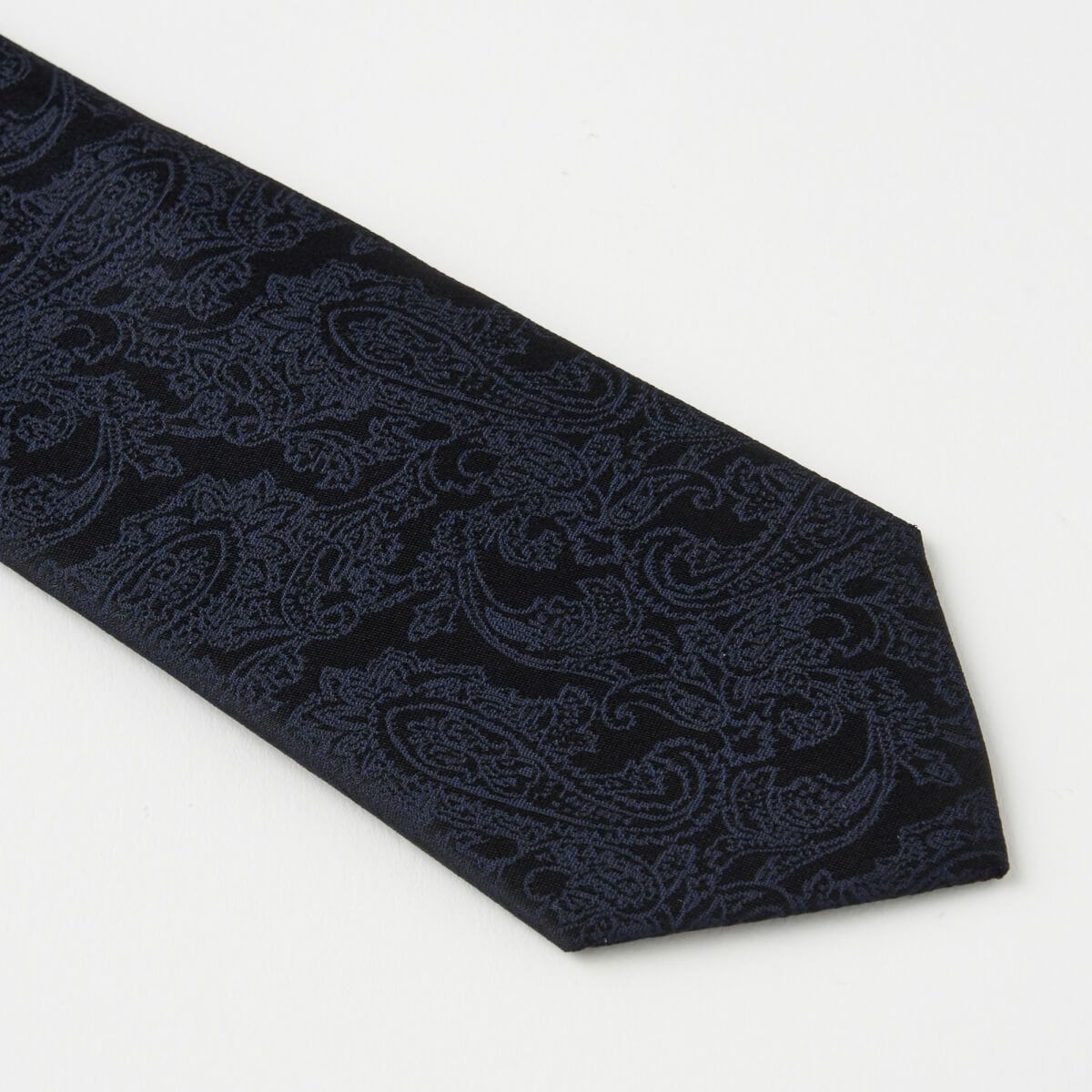 ネクタイ NN-C-024-NAVYBLUE-剣先