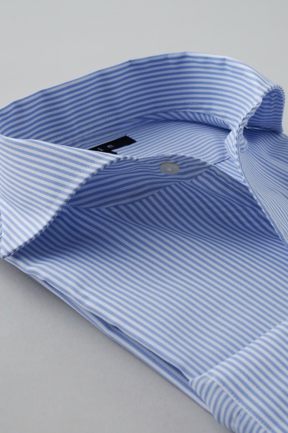 ワイシャツ 8045-C01F-SAX-衿2