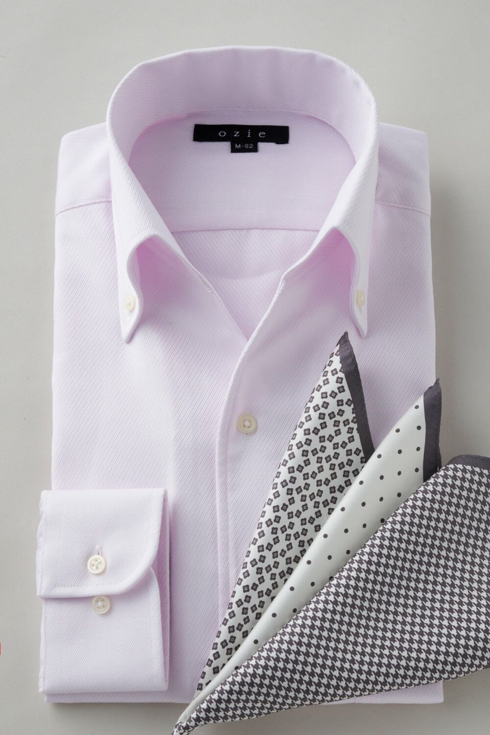 ワイシャツ 8044-C02C-PINK-コーディネート