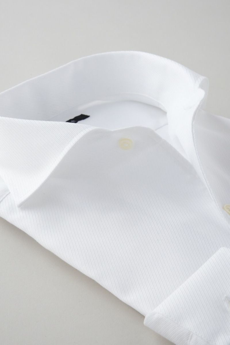 ワイシャツ 8045-C02A-WHITE-衿2