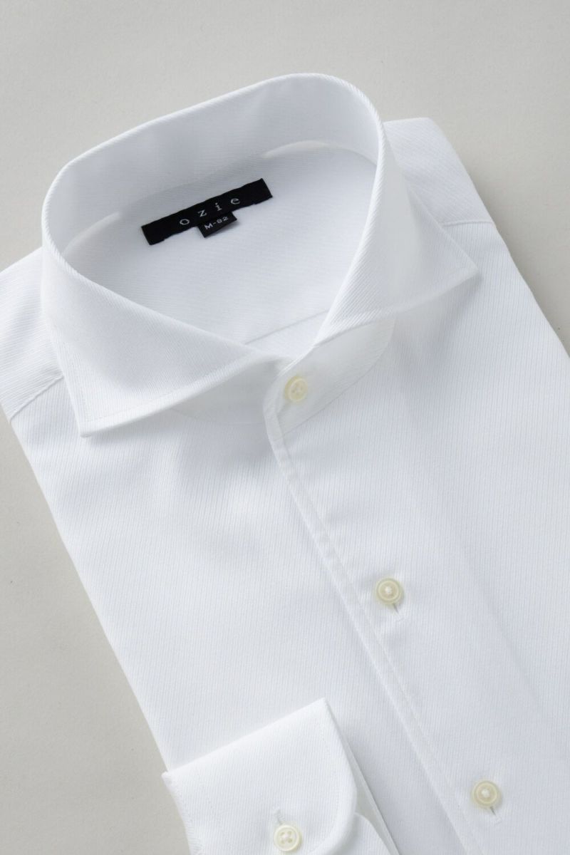 ワイシャツ 8045-C02A-WHITE-衿3