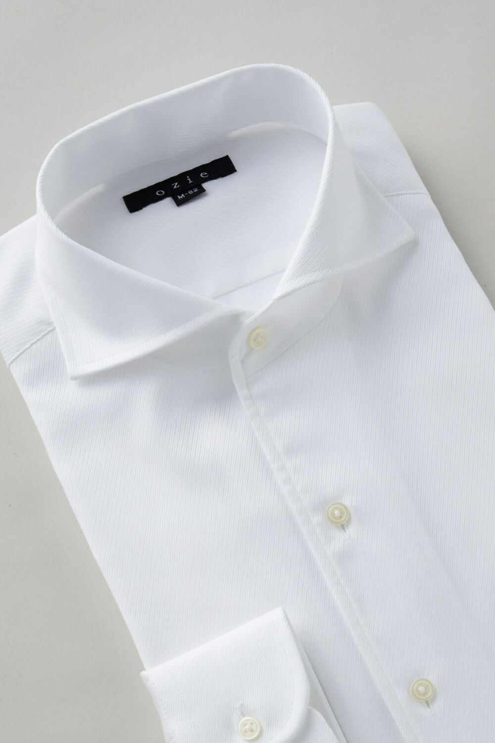 ワイシャツ 8045-C02A-WHITE-衿3