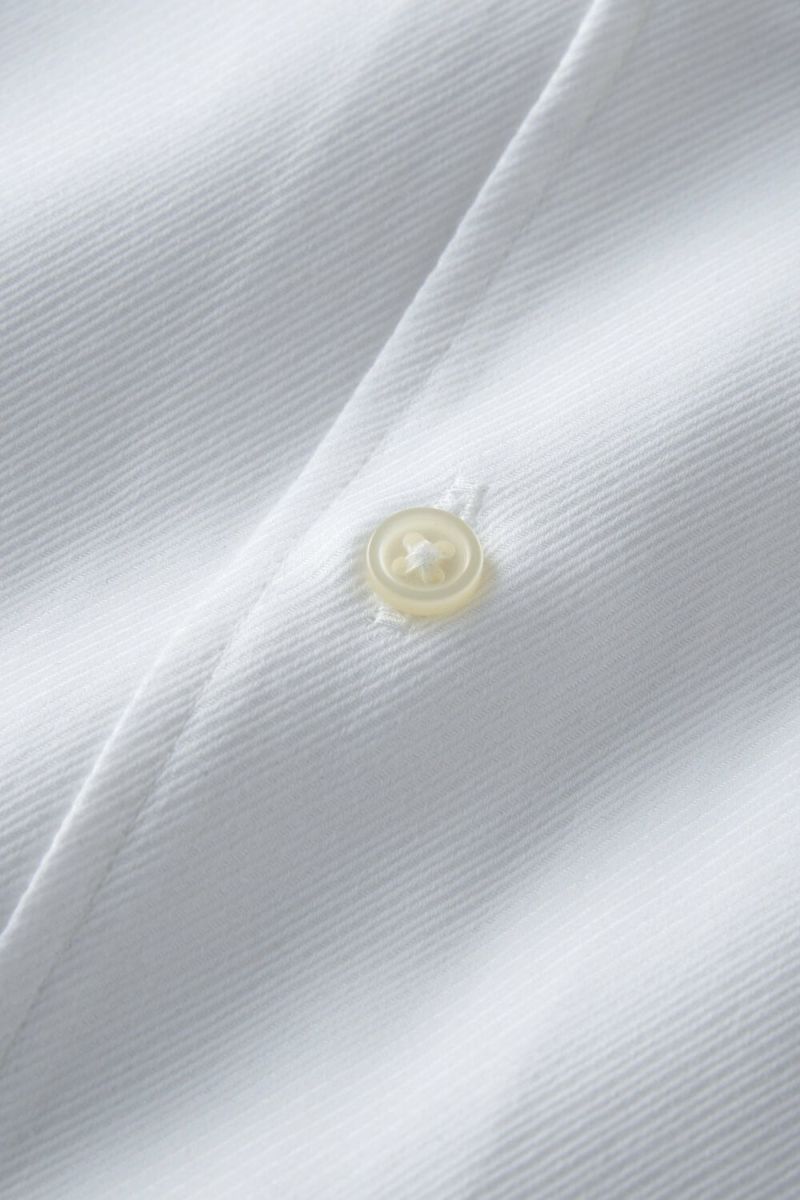 ワイシャツ 8045-C02A-WHITE-生地