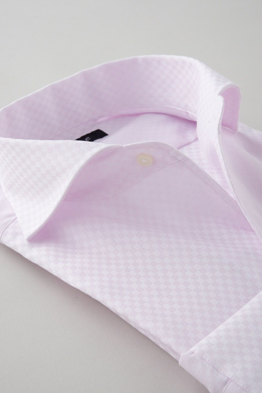 ワイシャツ 8045-C02B-PINK-衿2