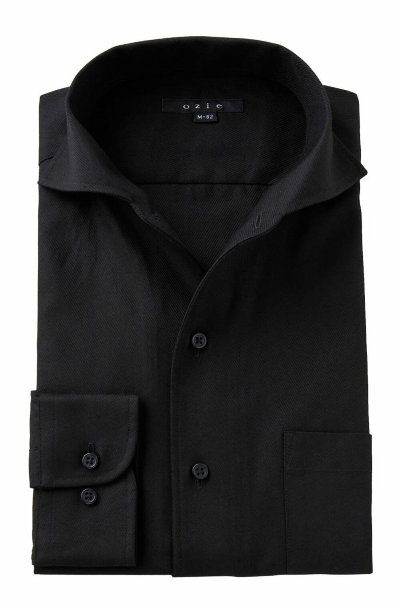 ワイシャツ 8045-C03A-BLACK
