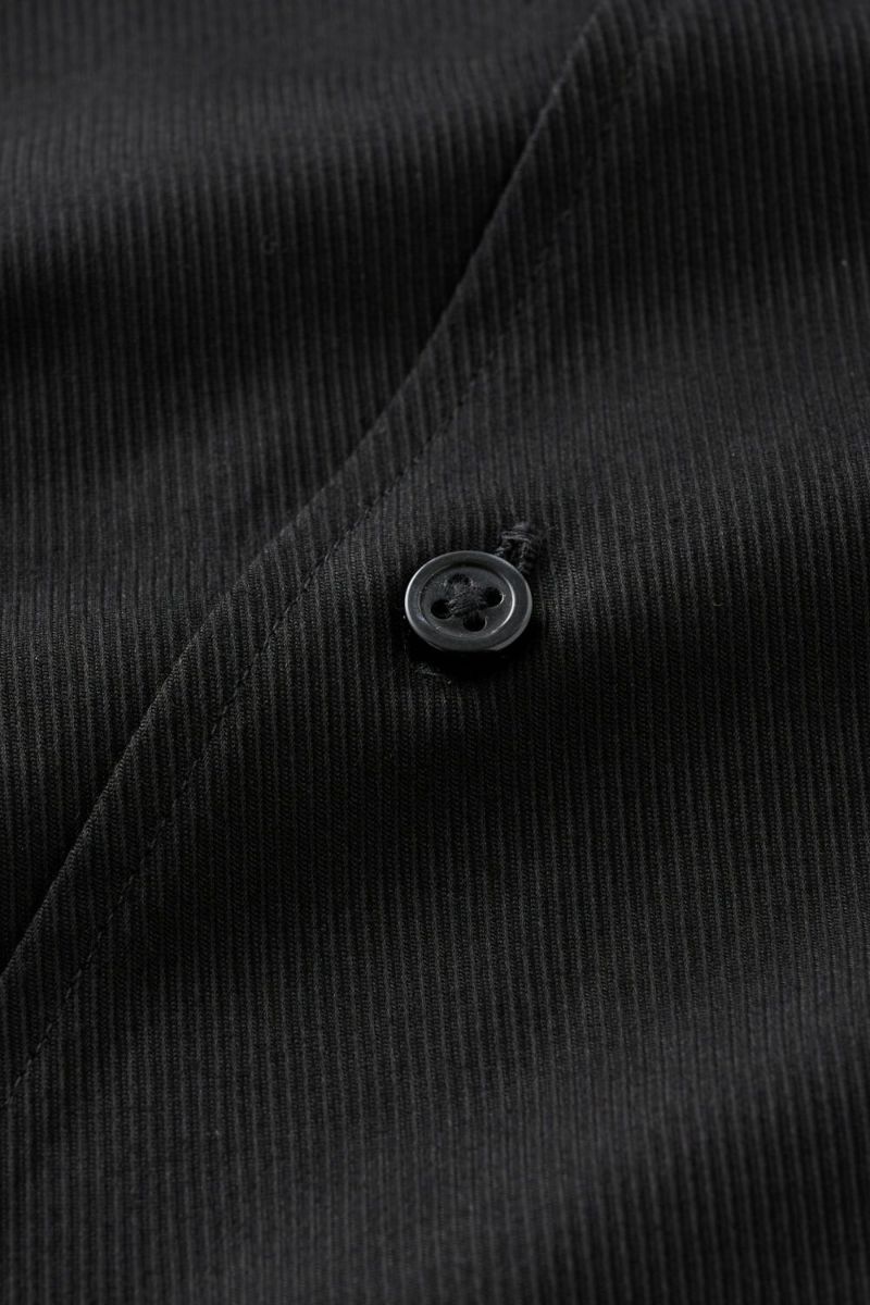 ワイシャツ 8045-C03A-BLACK-生地