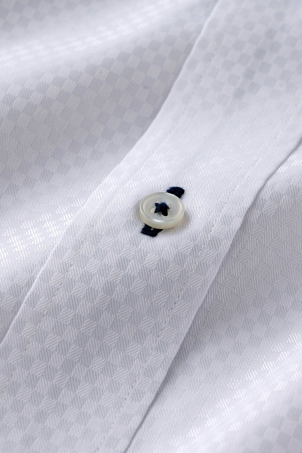 ワイシャツ 8065B-C03A-WHITE-生地
