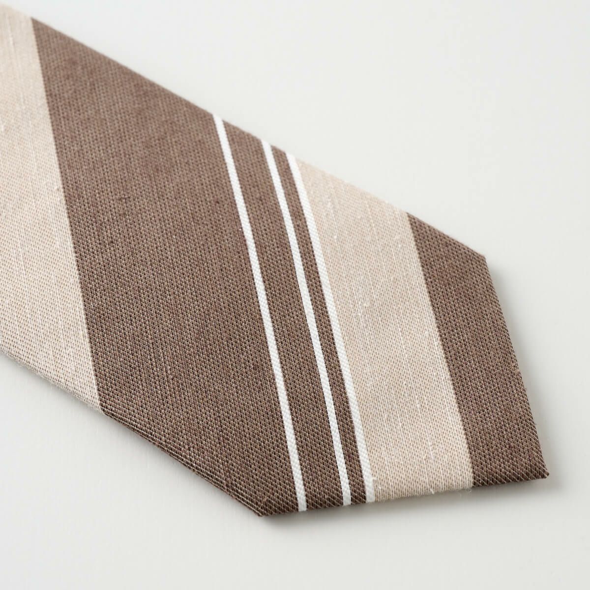 ネクタイ NL-088-BROWN-剣先