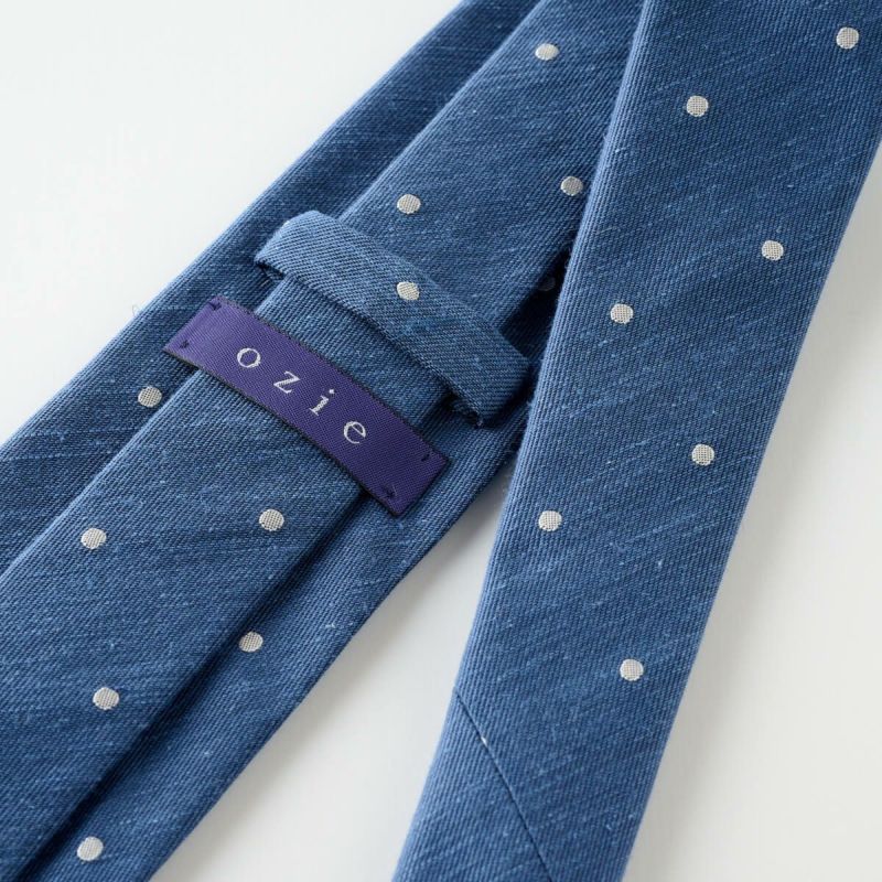 ネクタイ NL-092-BLUE-裏
