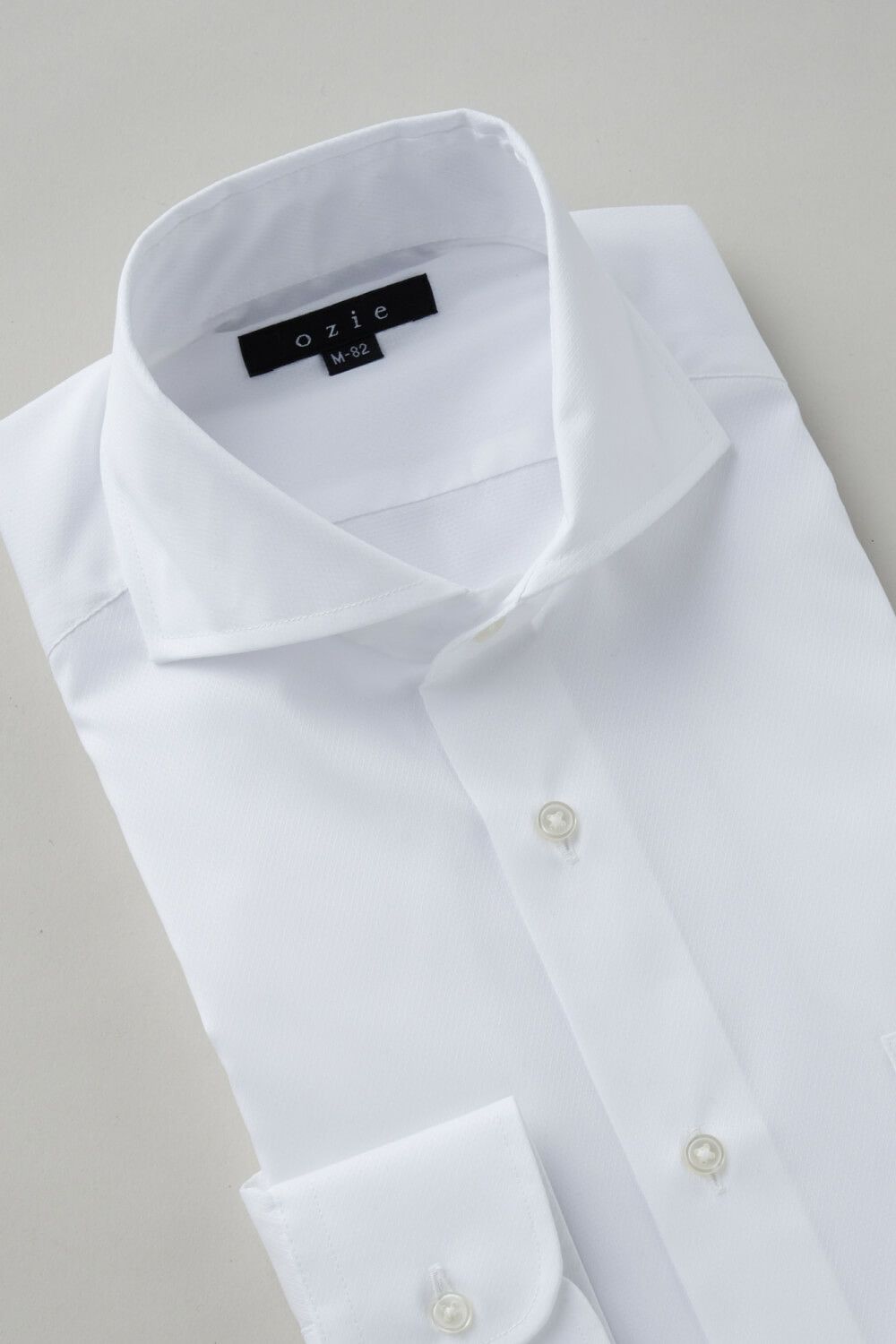 ワイシャツ 8070-C01C-WHITE-衿3