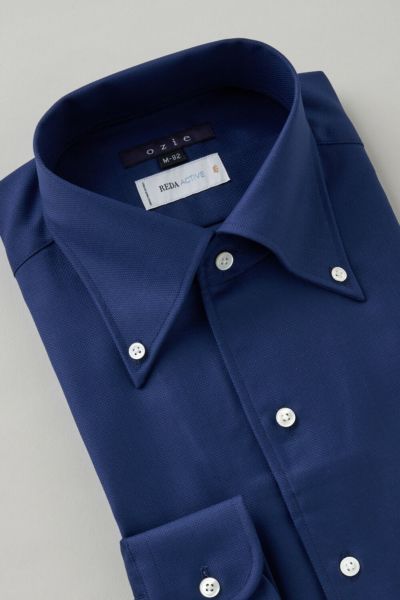 メンズワイシャツ・カッターシャツ 8054W-C03A-BLUE