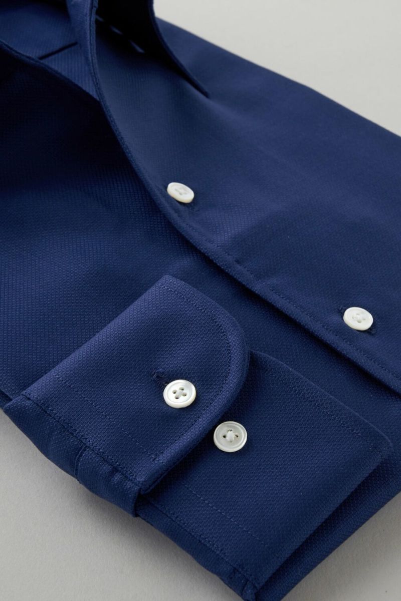 ワイシャツ 8054W-C03A-BLUE-カフス