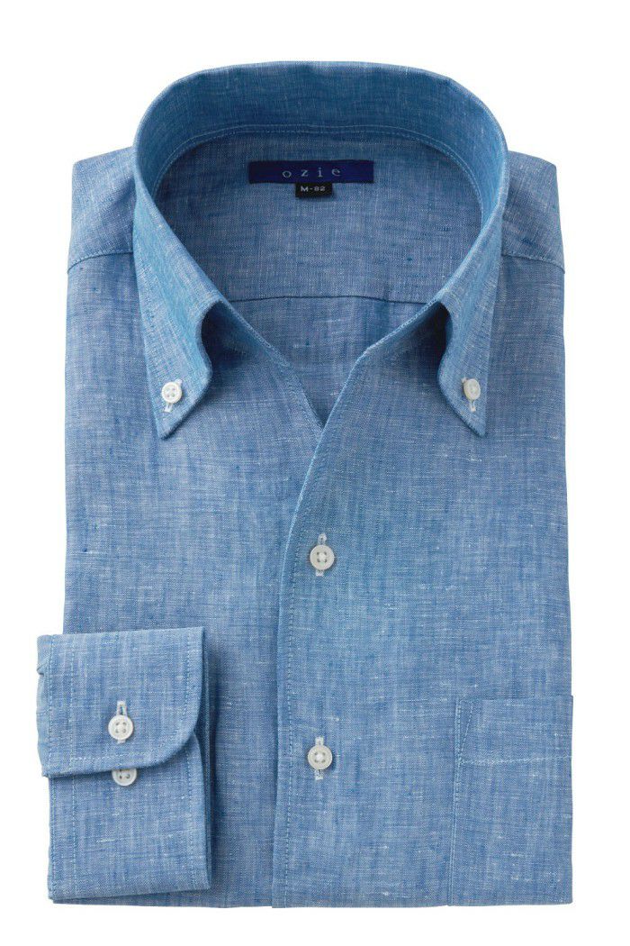 ワイシャツ 8044A-C03A-BLUE