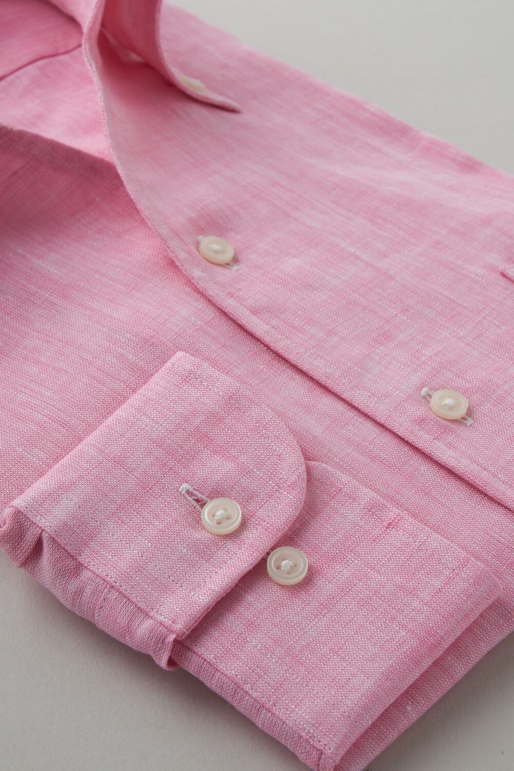 ワイシャツ 8044A-C03B-PINK-カフス