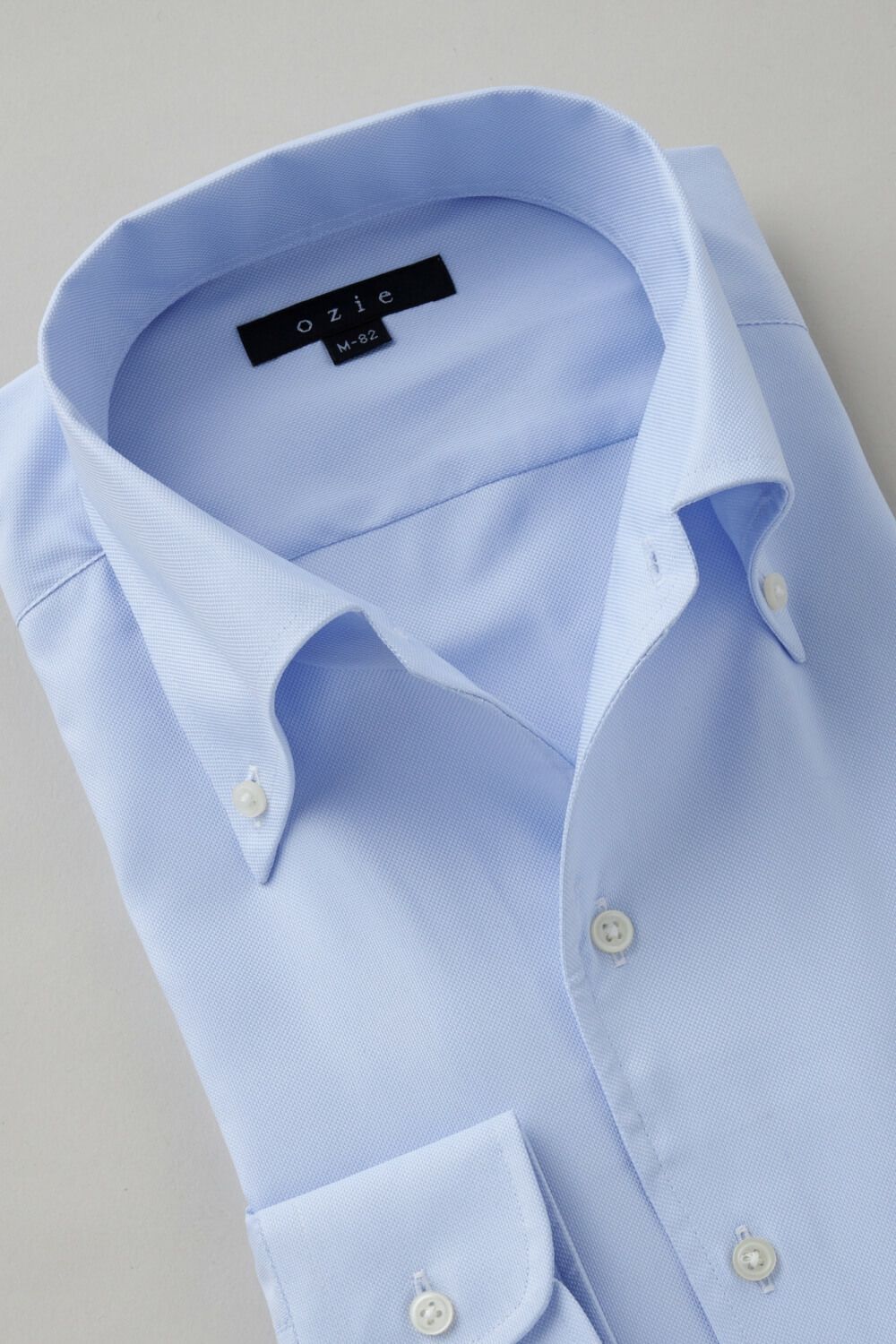 ワイシャツ 8051SD-C03A-SAX-衿1