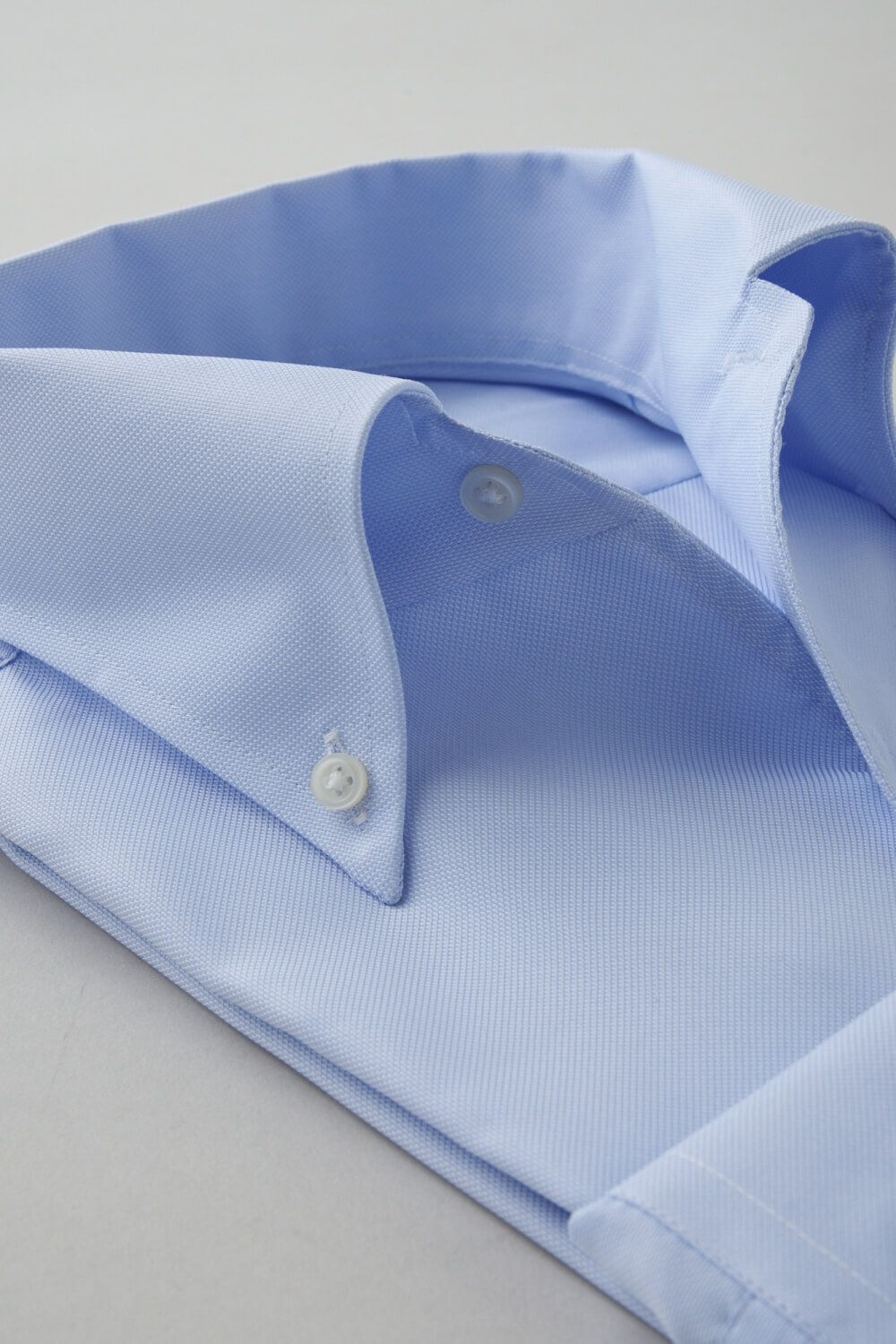 ワイシャツ 8051SD-C03A-SAX-衿2