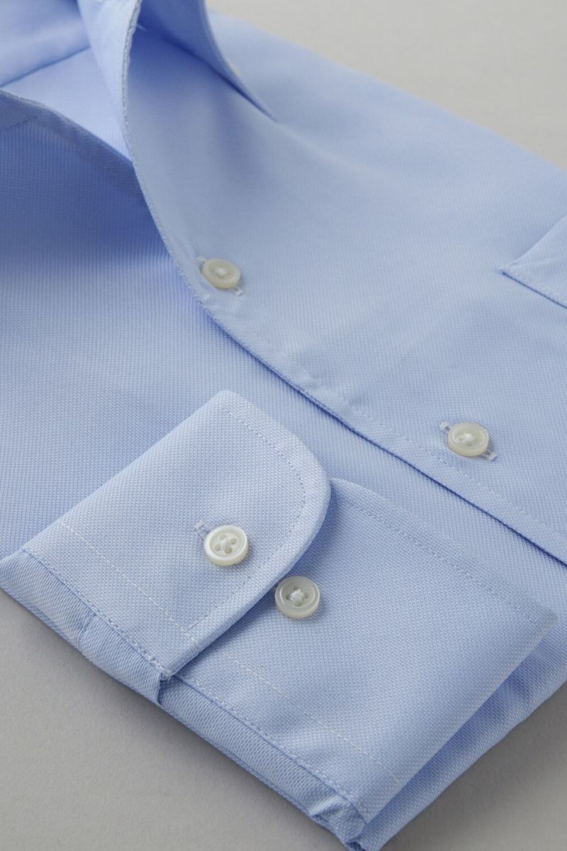 ワイシャツ 8051SD-C03A-SAX-カフス