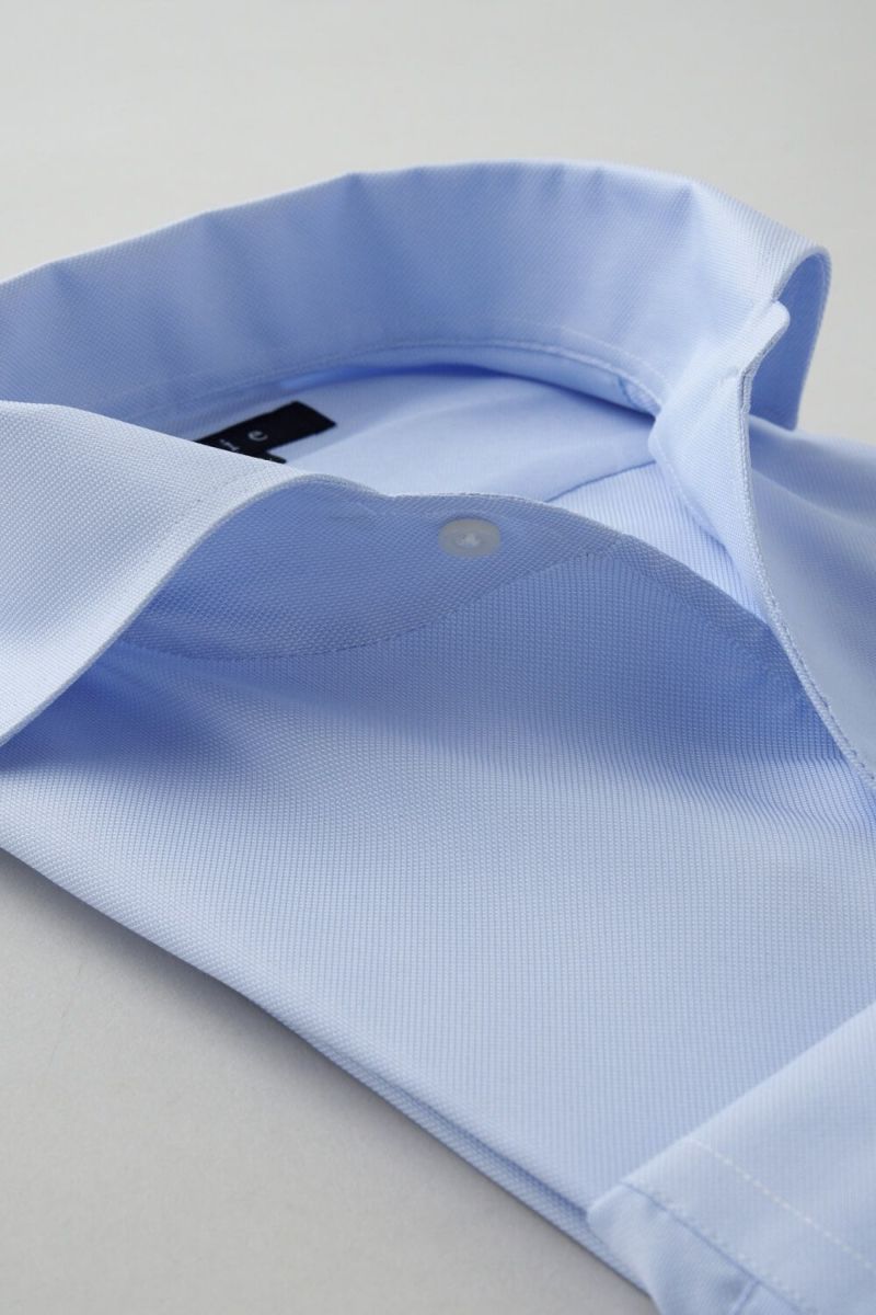 ワイシャツ 8045SD-C03A-SAX-衿2