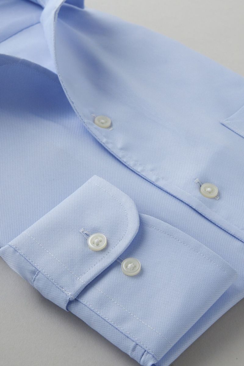 ワイシャツ 8045SD-C03A-SAX-カフス