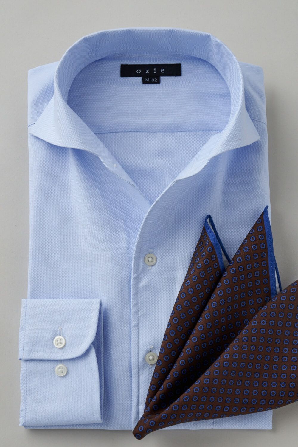 ワイシャツ 8045SD-C03A-SAX-コーディネートイメージ