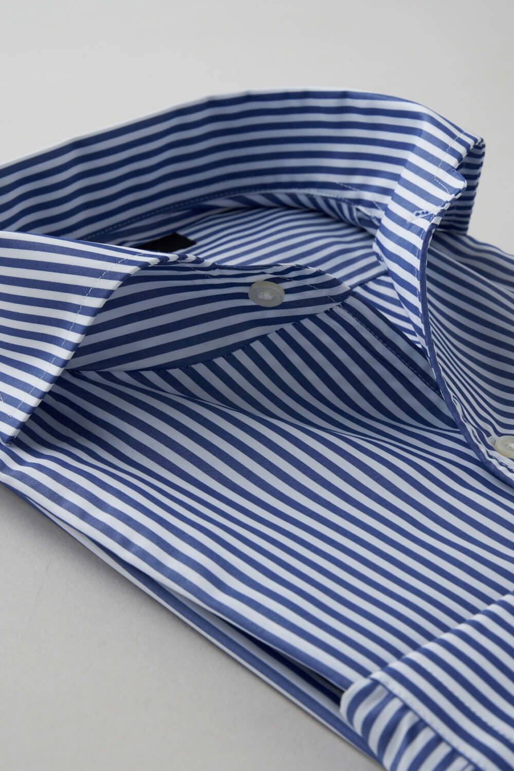 ワイシャツ 8045SD-C03B-NAVY-衿2