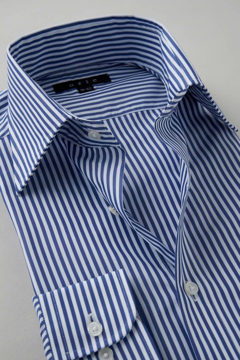 ワイシャツ 8023SD-C03A-NAVY-衿2