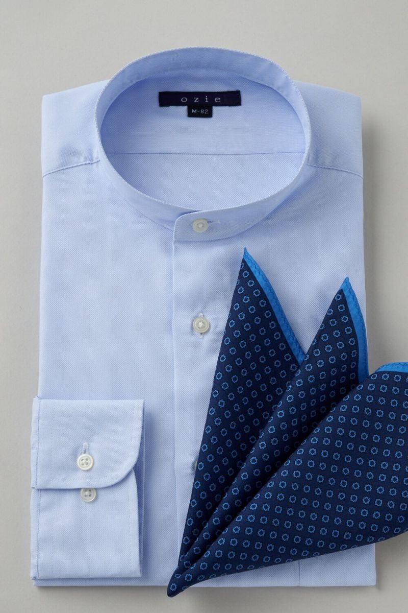 ワイシャツ 8063SD-C03A-SAX-コーディネートイメージ