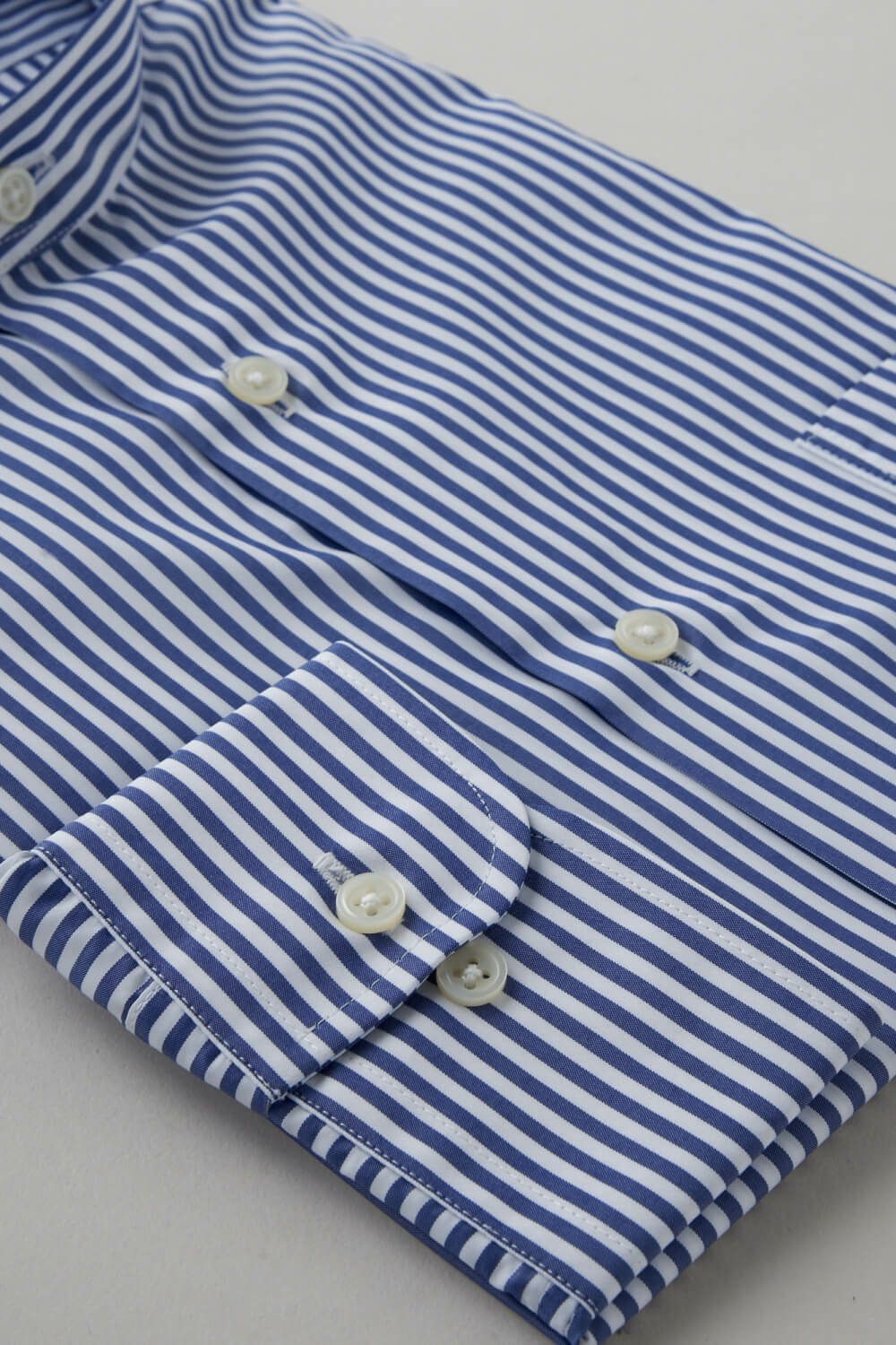 ワイシャツ 8063SD-C03B-NAVY-カフス