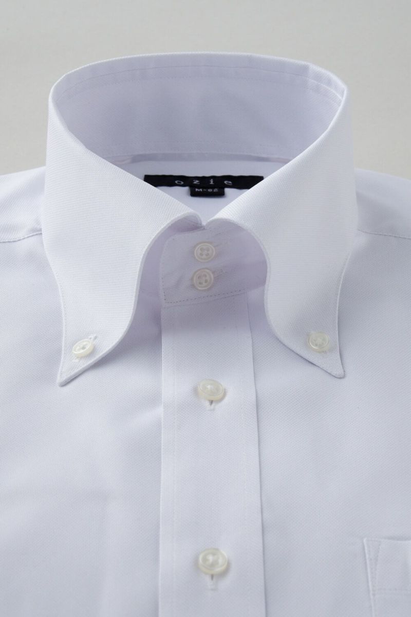 ワイシャツ 8065SD-C04A-WHITE-衿1