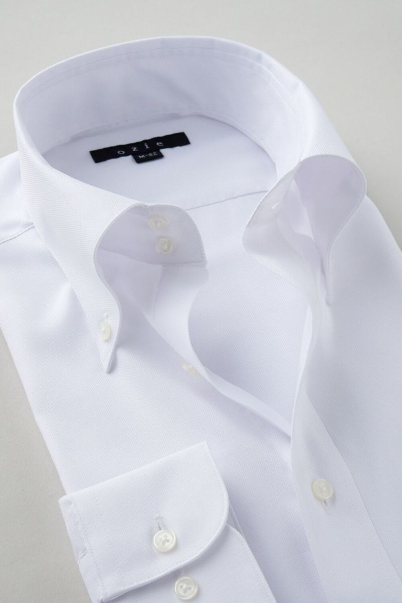 ワイシャツ 8065SD-C04A-WHITE-衿2