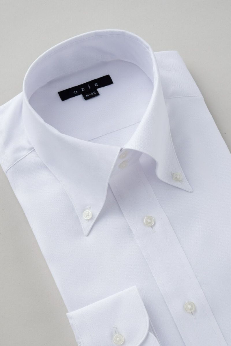 ワイシャツ 8065SD-C04A-WHITE-衿3