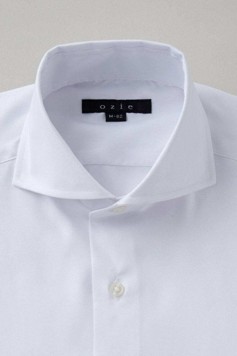 ワイシャツ 8070SD-C04A-WHITE-衿1