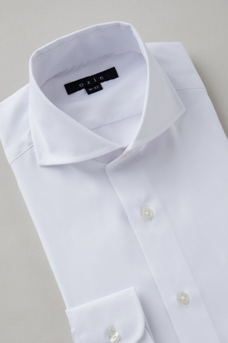 ワイシャツ 8070SD-C04A-WHITE-衿3
