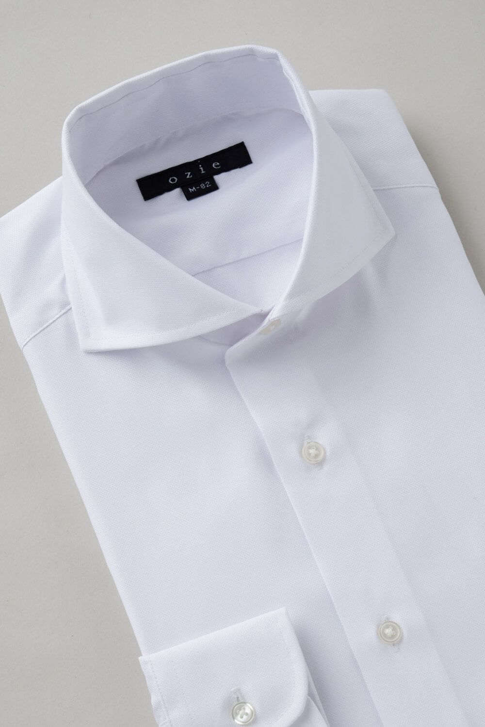 ワイシャツ 8070SD-C04A-WHITE-衿3