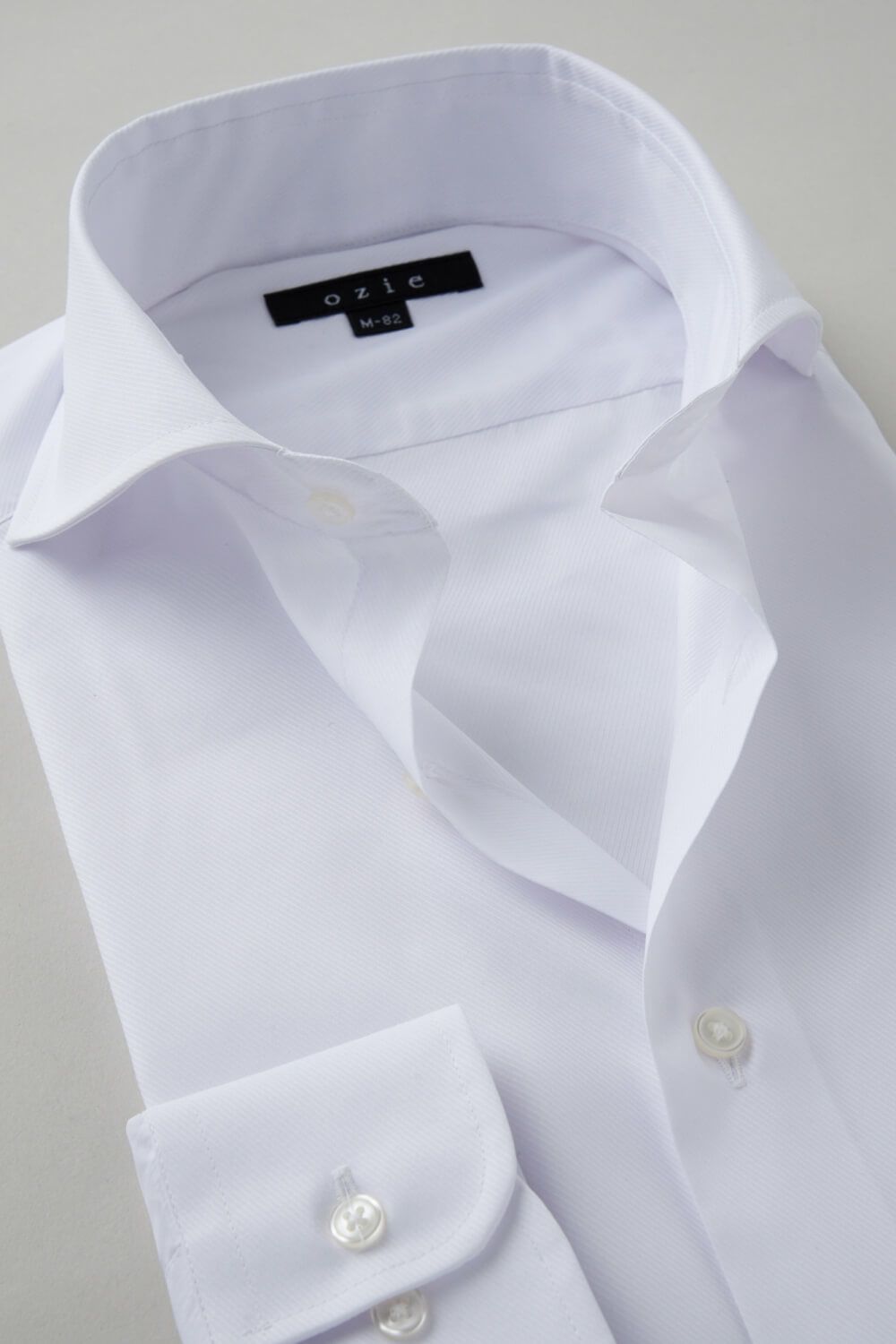 ワイシャツ 8070SD-C04B-WHITE-衿2