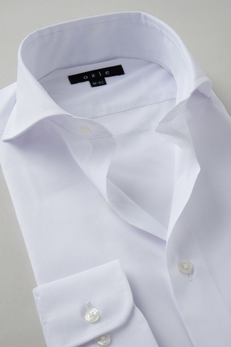 ワイシャツ 8070SD-C04B-WHITE-衿2