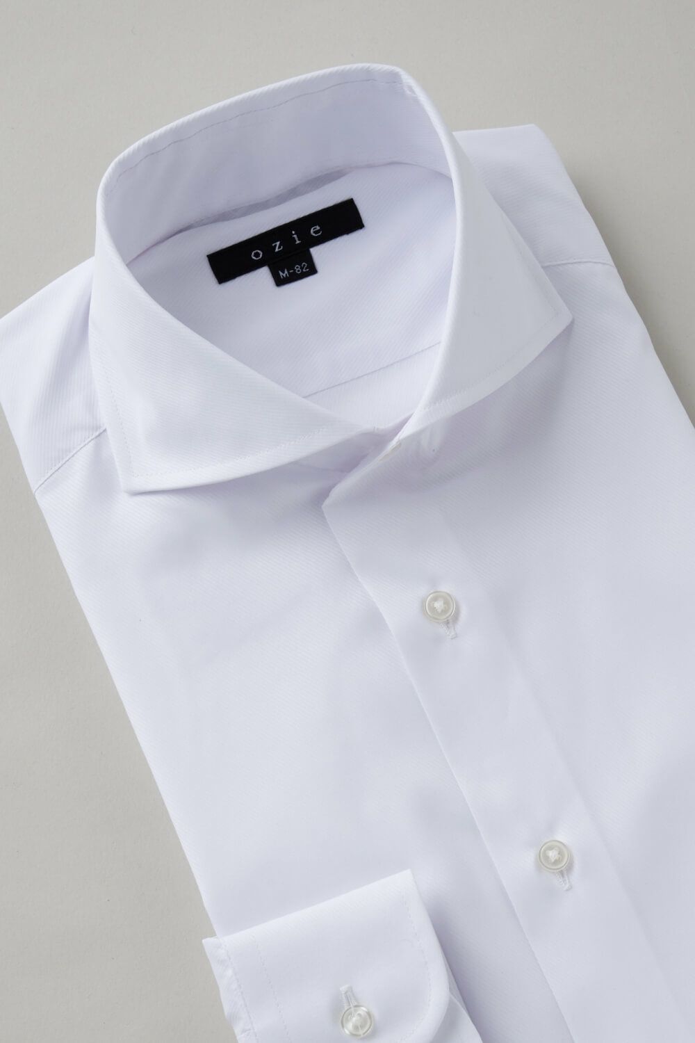 ワイシャツ 8070SD-C04B-WHITE-衿3