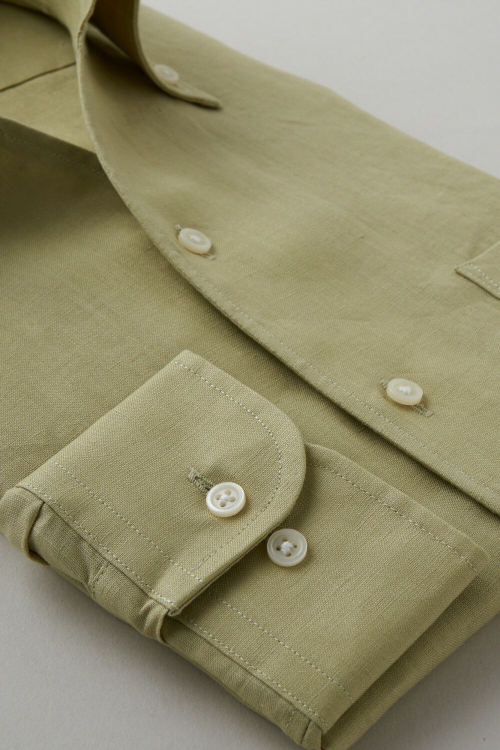 ワイシャツ 8044A-C03D-GREEN-カフス