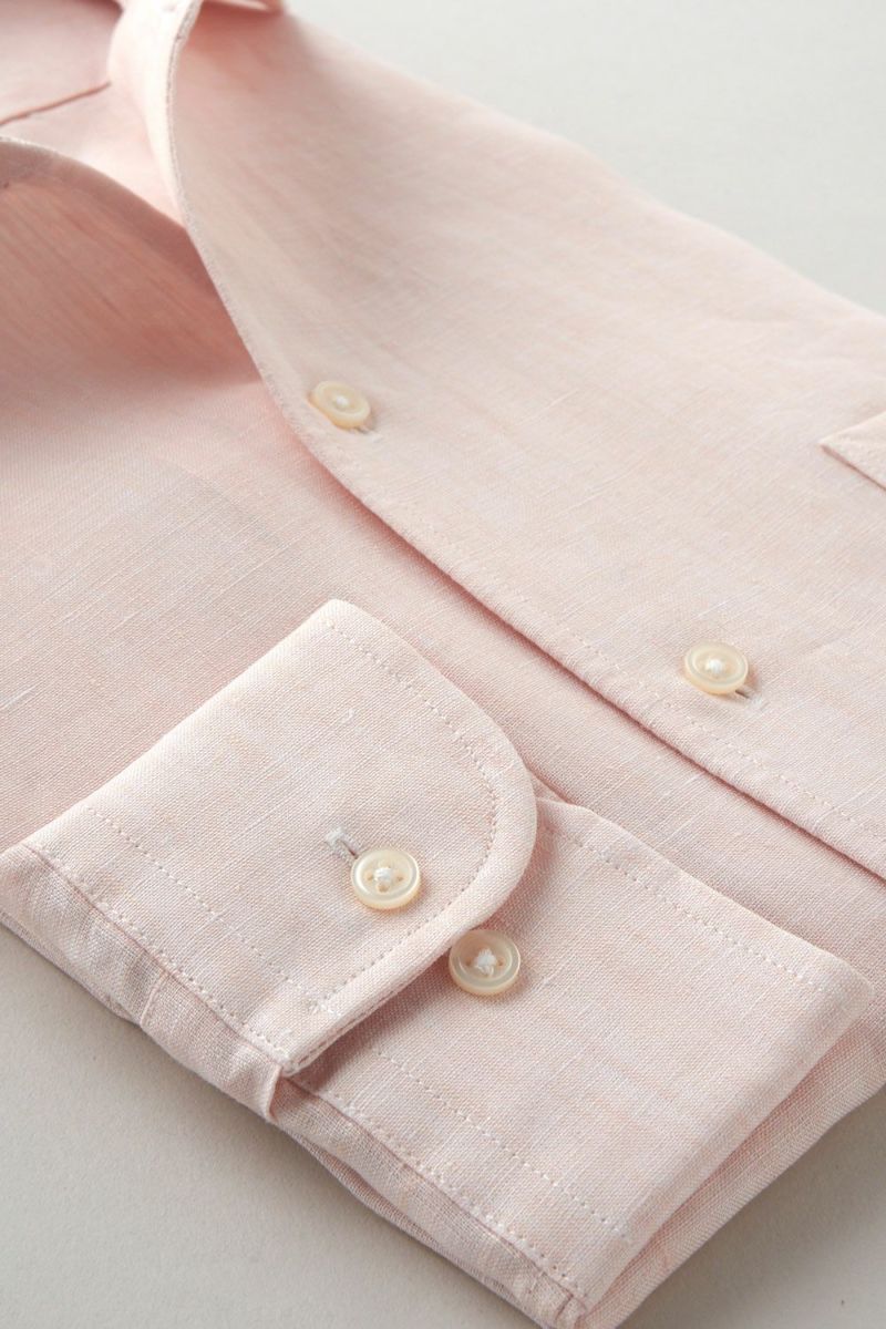 ワイシャツ 8045A-C03A-ORANGE-カフス