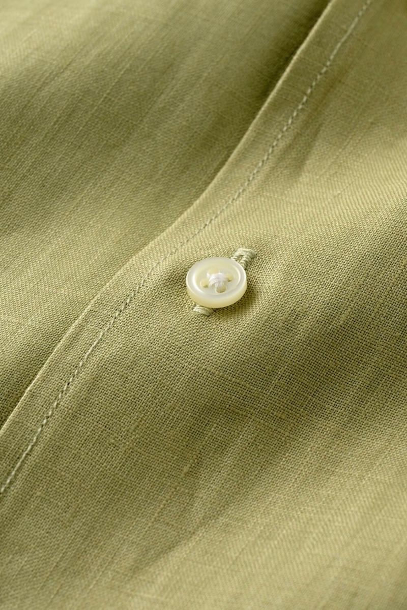 ワイシャツ 8045A-C03B-GREEN-生地