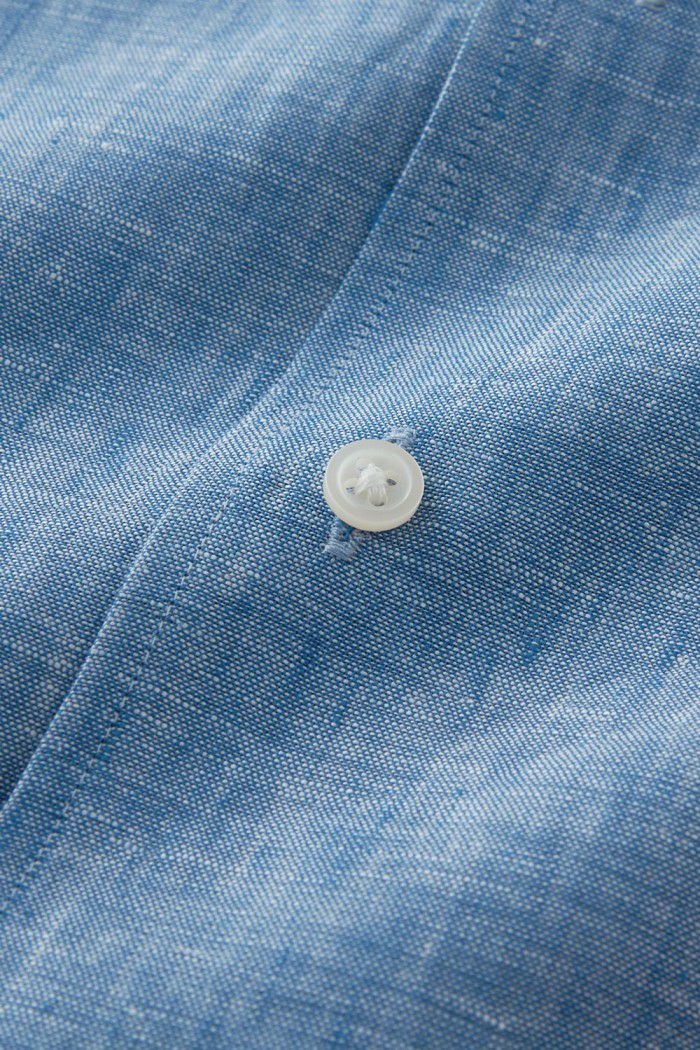 ワイシャツ 8045AHSS-C03A-BLUE-生地