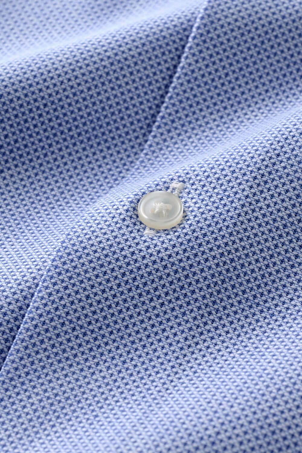 ワイシャツ 8070-C03A-BLUE-生地